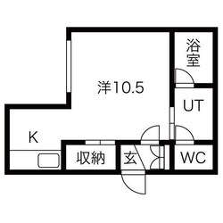 HOPE桑園の物件間取画像